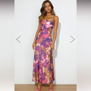 Hello Molly Summertime Lover Maxi Dress XS